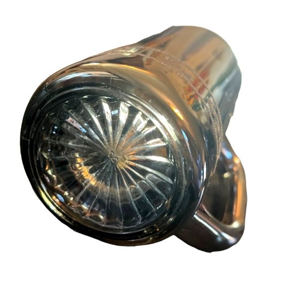 Snap-on USA Silver Beer Stein Glass Mug 12oz 9/16 SFS181 Pat. No. 3273430 - Picture 6 of 6